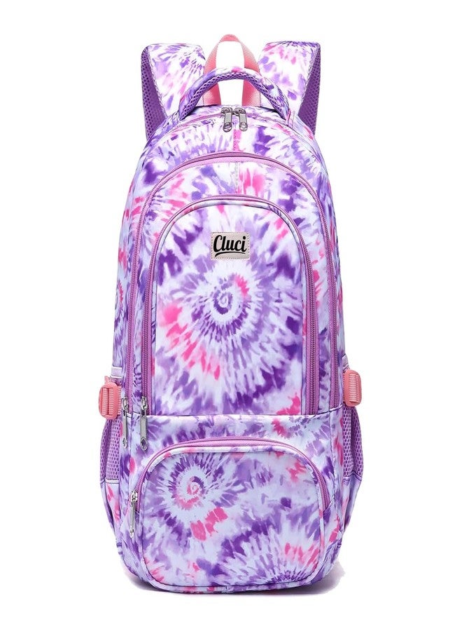CLUCI Kids Backpack for Girls Elementary Primary Middle School Bag for Aged 8-10 for Teens Childs Bookbag Back to School Bag - Image 1